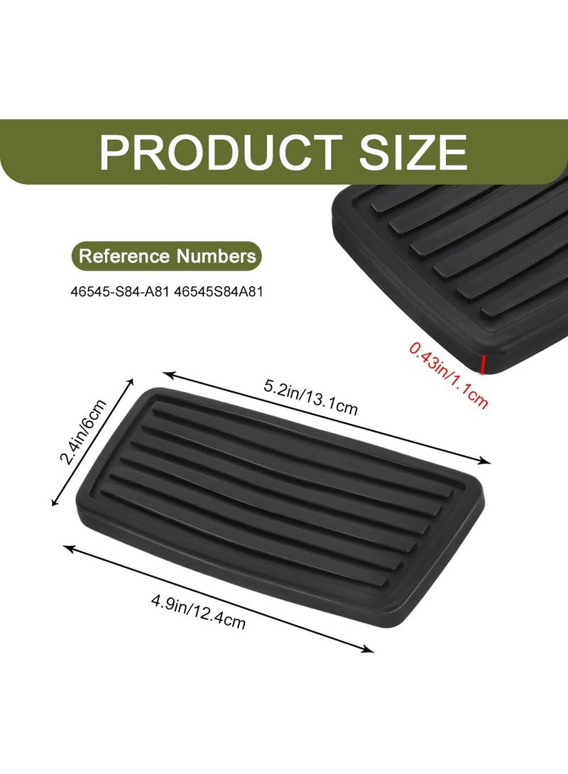 Brake Clutch Pedal Pad Cover, Pedal Accessories, 46545-S84-A81 Rubber Pad Manual Replacement, Car Accessories Accelerator Transmission Foot Treadle Compatible with Honda Accord CR-V Civic - Image 2